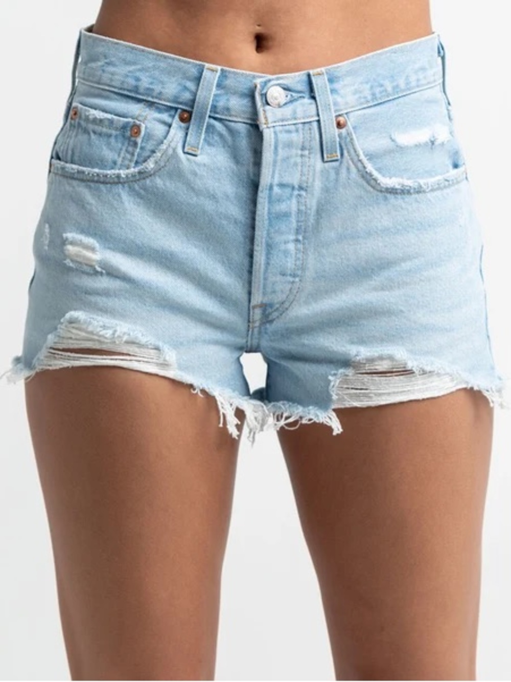 Levis denim shorts